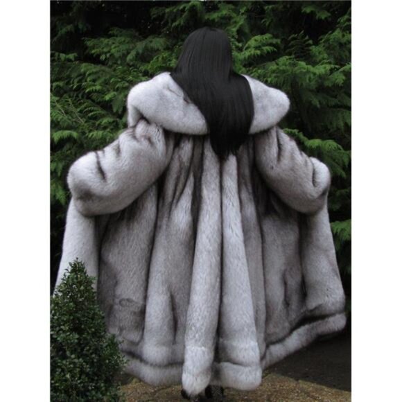 Winter Fashion Fomen's Fur Coat Long Hooded Women's Thick Thermal Coat Fluffy - Picture 2 of 16